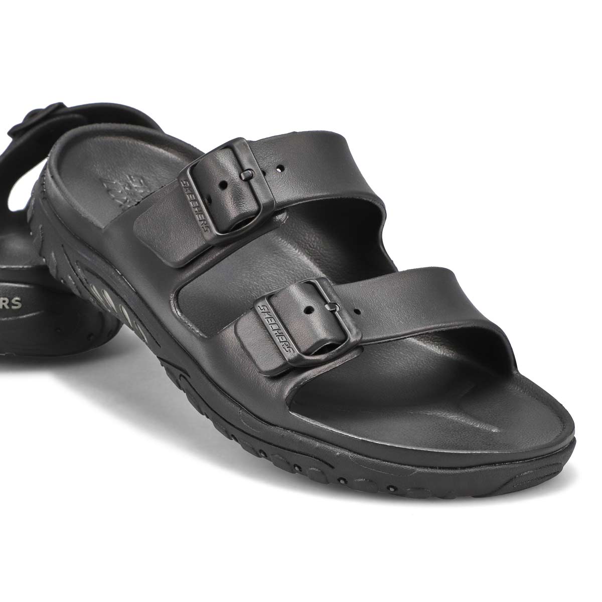 Men's Reggae Waller Slide Sandal - Black